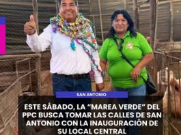 SAN ANTONIO | ESTE SÁBADO, LA MAREA VERDE DEL PPC BUSCA TOMAR LAS CALLES DE SAN ANTONIO CON LA INAUGURACIÓN DE SU LOCAL CENTRAL.