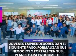 MOQUEGUA | JÓVENES EMPRENDEDORES DAN EL SIGUIENTE PASO: FORMALIZAN SUS NEGOCIOS Y FORTALECEN SUS PLANES PARA PROCOMPITE.