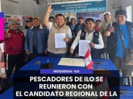 ILO | PESCADORES DE ILO SE REUNIERON CON EL CANDIDATO REGIONAL DE LA LAMPA