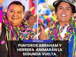 MOQUEGUA | PUNTEROS ABRAHAM Y HERRERA ANIMARÁN LA SEGUNDA VUELTA