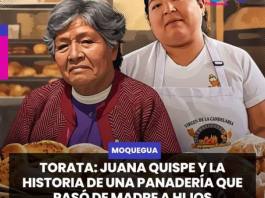 TORATA | JUANA QUISPE Y LA HISTORIA DE UNA PANADERÍA QUE PASÓ DE MADRE A HIJOS