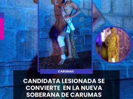 CARUMAS | CANDIDATA LESIONADA SE CONVIERTE EN LA NUEVA SOBERANA DE CARUMAS