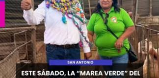 SAN ANTONIO | ESTE SÁBADO, LA MAREA VERDE DEL PPC BUSCA TOMAR LAS CALLES DE SAN ANTONIO CON LA INAUGURACIÓN DE SU LOCAL CENTRAL.