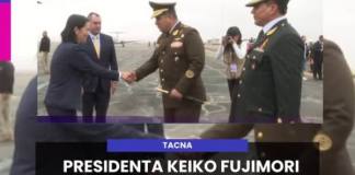 TACNA | PRESIDENTA KEIKO FUJIMORI LLEGA A TACNA EN SU PRIMER MES DE GOBIERNO.