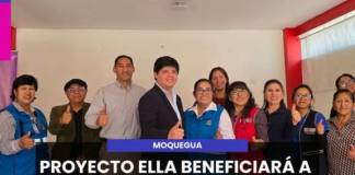 MOQUEGUA | PROYECTO ELLA BENEFICIARÁ A MUJERES EN SITUACIÓN DE VULNERABILIDAD CON FORMACIÓN Y CAPITAL SEMILLA