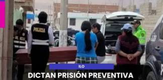 ILO | DICTAN PRISIÓN PREVENTIVA CONTRA MUJER INVESTIGADA POR PARRICIDIO.