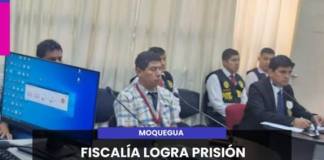 MOQUEGUA | FISCALÍA LOGRA PRISIÓN PREVENTIVA PARA CUATRO INVESTIGADOS POR PRESUNTO TRÁFICO ILÍCITO DE DROGAS