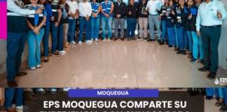 MOQUEGUA | EPS MOQUEGUA COMPARTE SU EXPERIENCIA CON SUNASS PARA MEJORAR LA PLANIFICACIÓN DEL SERVICIO DE AGUA POTABLE