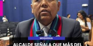 MOQUEGUA | ALCALDE SEÑALA QUE MÁS DEL 80 % DE LA DEUDA MUNICIPAL FUE HEREDADA