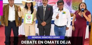 GENERAL SÁNCHEZ CERRO | DEBATE EN OMATE DEJA CUESTIONAMIENTOS POR INASISTENCIA DE CANDIDATOS Y FALTA DE COMUNICACIÓN