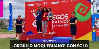 MOQUEGUA | ¡ORGULLO MOQUEGUANO! CON SOLO 15 AÑOS, MARIANA TEJADA ES GANADORA NACIONAL Y MEDALLISTA DE BRONCE EN ATLETISMO