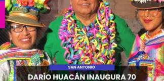 SAN ANTONIO | DARÍO HUACÁN INAUGURA 70 BASES Y REFUERZA CAMPAÑA ELECTORAL EN SAN ANTONIO