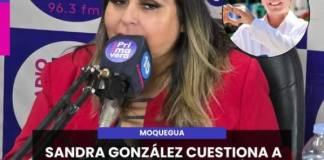 MOQUEGUA | SANDRA GONZÁLEZ CUESTIONA A HERRERA CHEJO: SIENDO MÉDICO, NO ME GUSTÓ SU POSTURA