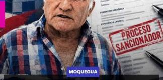MOQUEGUA | JEE ABRE PROCESO SANCIONADOR CONTRA JAIME RODRÍGUEZ POR PRESUNTA OMISIÓN EN SU HOJA DE VIDA
