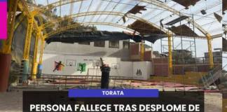 TORATA | PERSONA FALLECE TRAS DESPLOME DE ANDAMIO EN INSTITUCIÓN EDUCATIVA JOSÉ CARLOS MARIÁTEGUI