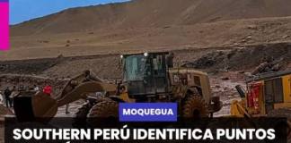 MOQUEGUA | SOUTHERN PERÚ IDENTIFICA PUNTOS CRÍTICOS PARA APOYAR EN EMERGENCIAS POR EL FENÓMENO EL NIÑO EN MOQUEGUA