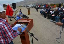 SE REALIZO LA COLOCACIÃƒâ€œN DE PRIMERA PIEDRA DEL PROYECTO IMPULSIÃƒâ€œN Y SISTEMA DE ALMACENAMIENTO CHILOTA -CHINCUNE