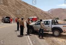 Moquegua: Camioneta y auto colisionan en quebrada Mama Rosa