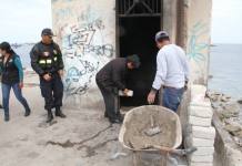 EN VISITA INOPINADA MIEMBROS DEL CODISEC SELLARON CASETA UTILIZADA COMO GUARIDA DE PERSONAS DE MAL VIVIR