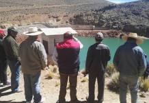 SEGUNDO GRUPO DE DIRIGENTES AGRARIOS VISITAN EMBALSE PASTO GRANDE