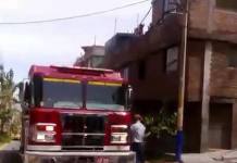 AREQUIPA: CORTO CIRCUITO PROVOCA INCENDIO EN MIRAFLORES