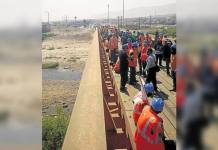 MOQUEGUA: MINEROS BLOQUEARON LÃNEA FÃ‰RREA DE SOUTHERN PERU EN ILO