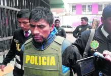 PUNO: DICTAN 18 MESES DE PRISIÃ“N PREVENTIVA PARA LUGARTENIENTE DE WARA WARA