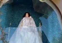 AREQUIPA: DELINCUENTES ROMPEN IMAGEN DE LA VIRGEN DE CHAPI
