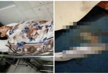 CUSCO: SUJETO ACUSADO DE ULTRAJAR A SU HIJA SE CORTA EL CUELLO PARA NO SER INTERVENIDO