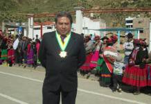 ALCALDE DE LA MUNICIPALIDAD DISTRITAL DE UBINAS  CUMPLIRA RECARGADA AGENDA