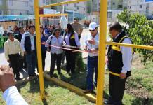 INAUGURARON 3 BLOQUES DE GIMNASIOS AL AIRE LIBRE