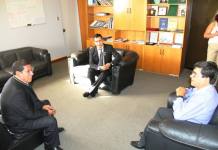 ILO: ALCALDE RECIBIÃ“ VISITA PROTOCOLAR  DE NUEVO CÃ“NSUL DE BOLIVIA EN ILO