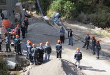 CALACOA: PROYECTO CONSTRUCCION DEL RESERVORIO PUSQUIA DE CALACOA MUESTRA SIGNIFICATIVO AVANCE