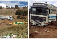 CUSCO: UN BUS Y DOS CAMIONES LLENOS DE CONTRABANDO CAEN TRAS OPERATIVO CONJUNTO