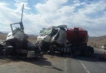 AREQUIPA: DOS MUERTOS DEJA CHOQUE EN LA PANAMERICANA SUR