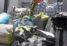 CUSCO: MÃS DE UNA TONELADA DE HOJAS DE COCA IBA ESCONDIDA EN CAMIONES