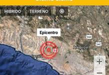 AREQUIPA: SISMO DE 4.5 GRADOS SE REGISTRO EN CAMANA