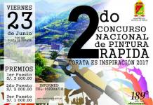 MÃS DE OCHENTA ARTISTAS COMPETIRÃN EN EL II CONCURSO NACIONAL DE PINTURA RÃPIDA â€œTORATA ES INSPIRACIÃ“N 2017â€