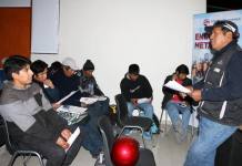TRABAJADORES DE CONSTRUCCIÃ“N CIVIL DE TORATA SE CAPACITAN EN ENCOFRADO METÃLICO