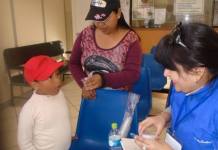 CONTINÃšA CAMPAÃ‘A DE DESPARASITACIÃ“N EN ESTABLECIMIENTOS DE SALUD