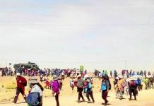 PUNO: AGREMIADOS DEL SUTEP RETAN EL ESTADO DE EMERGENCIA