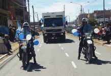 PUNO: MUNICIPALIDAD ENTREGA CAMIONES Y MOTOS A CENTROS POBLADOS