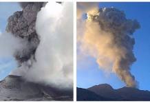 AREQUIPA: ADVIERTEN QUE CENIZAS DEL VOLCÃN SABANCAYA AFECTARÃAN LOS VUELOS DEL SUR