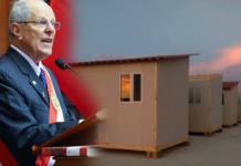 DENUNCIAN QUE EN GOBIERNO DE PPK GASTARÃ S/ 375 MILLONES EN "CASAS DE CARTÃ“N"