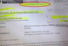 CUSCO: MINEDU COMETE ERROR EN DOCUMENTO Y TRABAJADORES SON DURAMENTE CRITICADOS
