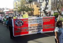 TACNA: COMERCIANTES DE AJU ZOTAC SALDRÃN EN MARCHA