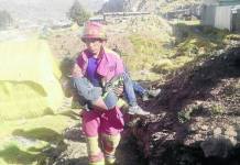 PUNO: INVASORES Y DISCAPACITADOS SE ENFRENTAN POR TERRENO EN EL BARRIO CHEJOÃ‘A