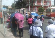 TACNA: SUTEP RECLAMA LEGALIDAD DE SU HUELGA ANTE LA DEFENSORÃA