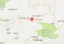 AREQUIPA: SISMO DE 3,5 GRADOS DE MAGNITUD SE SINTIÃ“ EN MACA