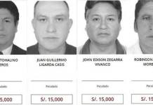 CUSCO: FIJAN RECOMPENSA DE S/. 15 MIL POR CAPTURA DE EXFUNCIONARIOS
